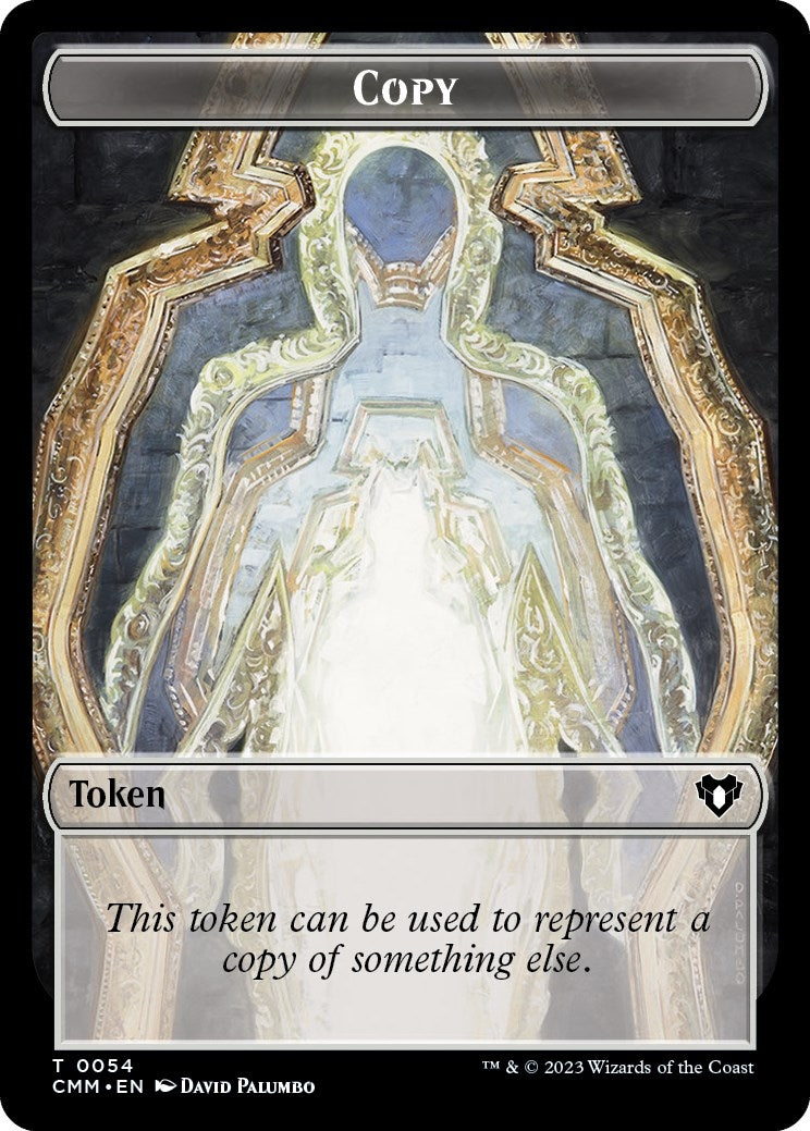 Copy (0054) // Sliver Double-Sided Token (54 // 57) (Commander Masters)