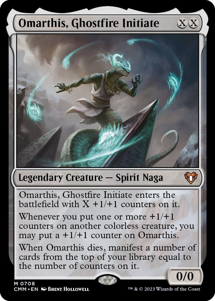 Omarthis, Ghostfire Initiate (708) (Commander Masters)