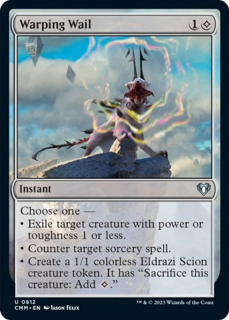Warping Wail (812) (Commander Masters)