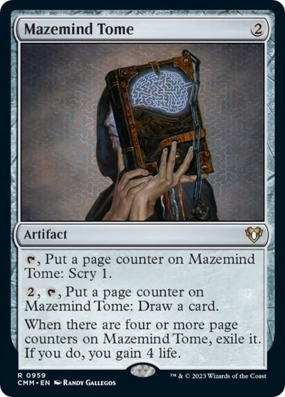 Mazemind Tome (959) (Commander Masters)