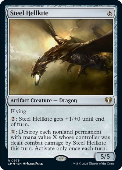 Steel Hellkite (975) (Commander Masters)