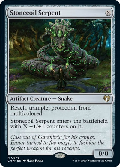 Stonecoil Serpent (976) (Commander Masters)