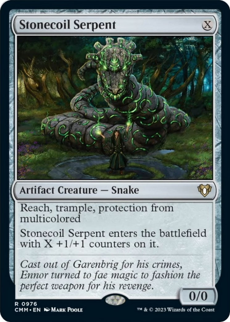 Image for Stonecoil Serpent (976) (Commander Masters) - Magic: The Gathering