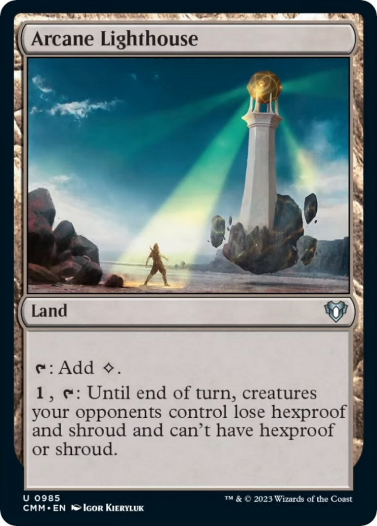 Arcane Lighthouse (985) (Commander Masters)