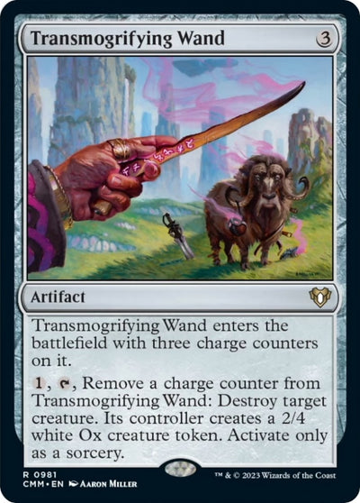 Transmogrifying Wand (981) (Commander Masters)