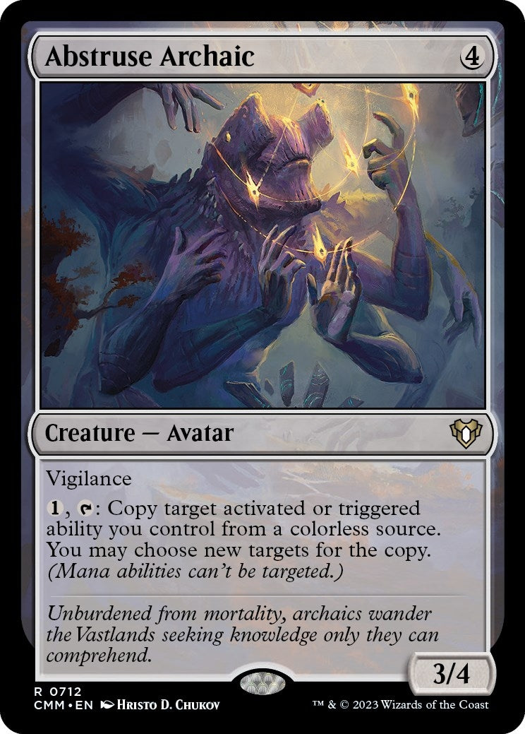 Abstruse Archaic (712) (Commander Masters)