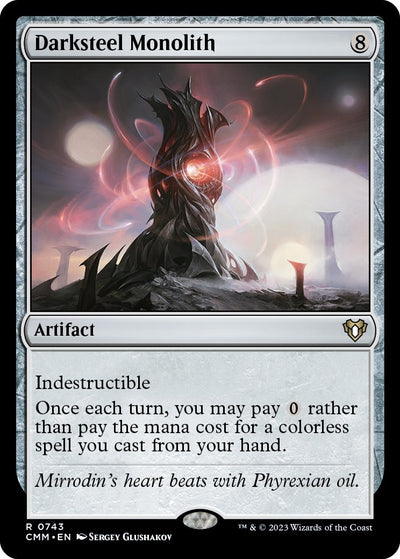 Darksteel Monolith (743) (Commander Masters)