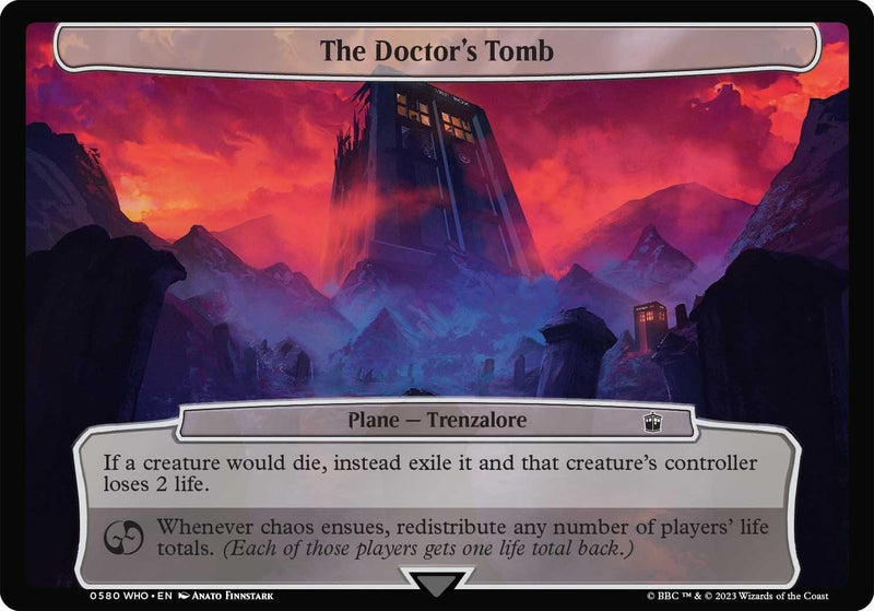 The Doctor's Tomb (580) (Planechase: Universes Beyond: Doctor Who)