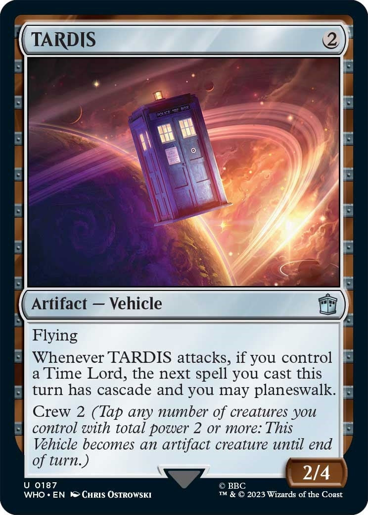 TARDIS (187) (Universes Beyond: Doctor Who)