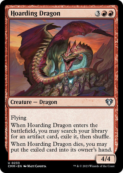Hoarding Dragon (233) (Commander Masters)