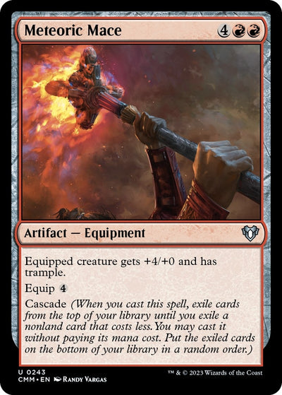 Meteoric Mace (243) (Commander Masters)