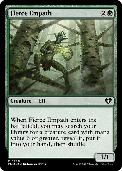 Fierce Empath (288) (Commander Masters)