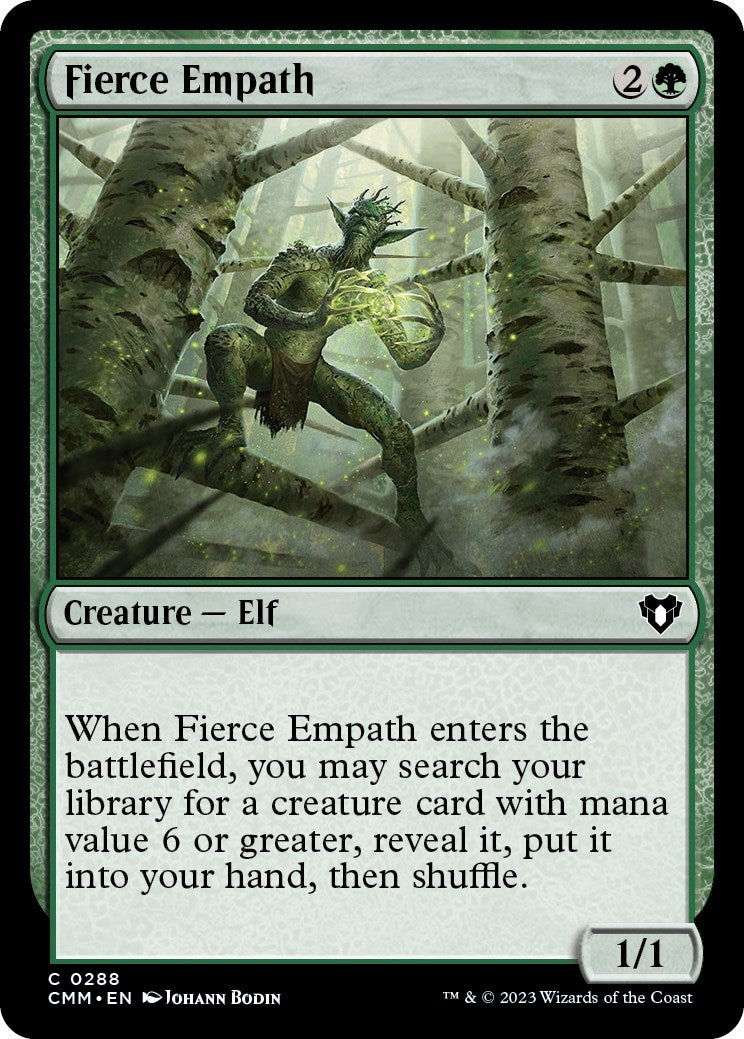 Image for Fierce Empath (288) (Commander Masters) - Magic: The Gathering