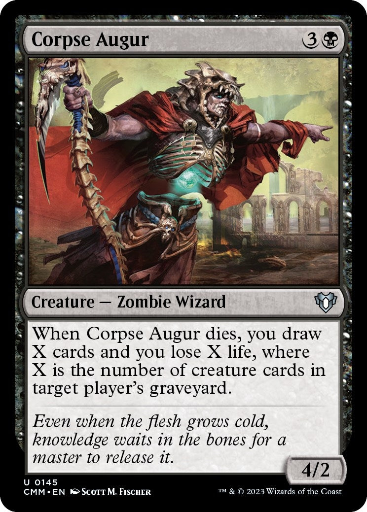 Corpse Augur (145) (Commander Masters)