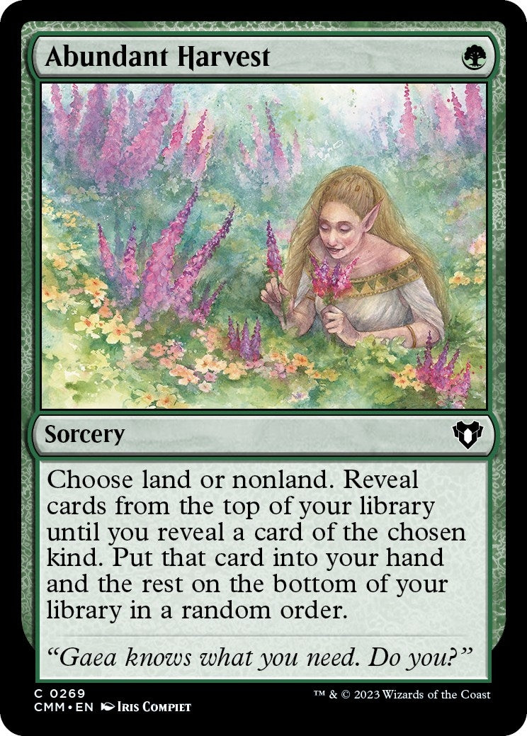 Abundant Harvest (269) (Commander Masters)