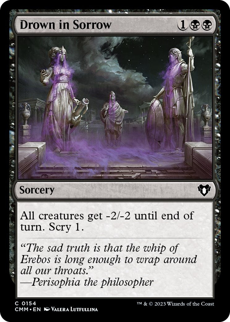 Drown in Sorrow (154) (Commander Masters)