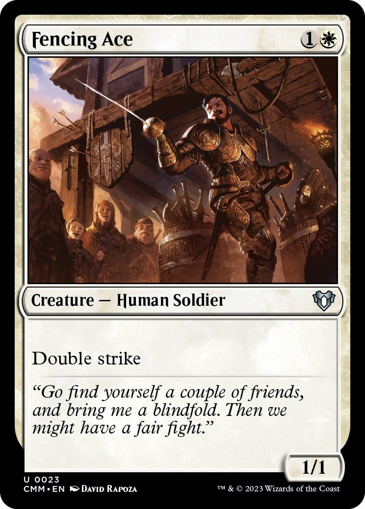 Fencing Ace (23) (Commander Masters)