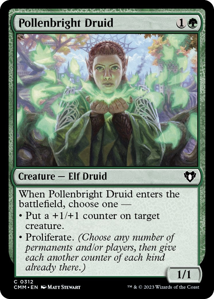 Image for Pollenbright Druid (312) (Commander Masters) - Magic: The Gathering