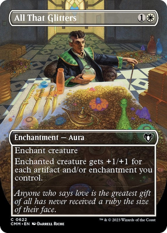All That Glitters (Borderless) (622) (Commander Masters)