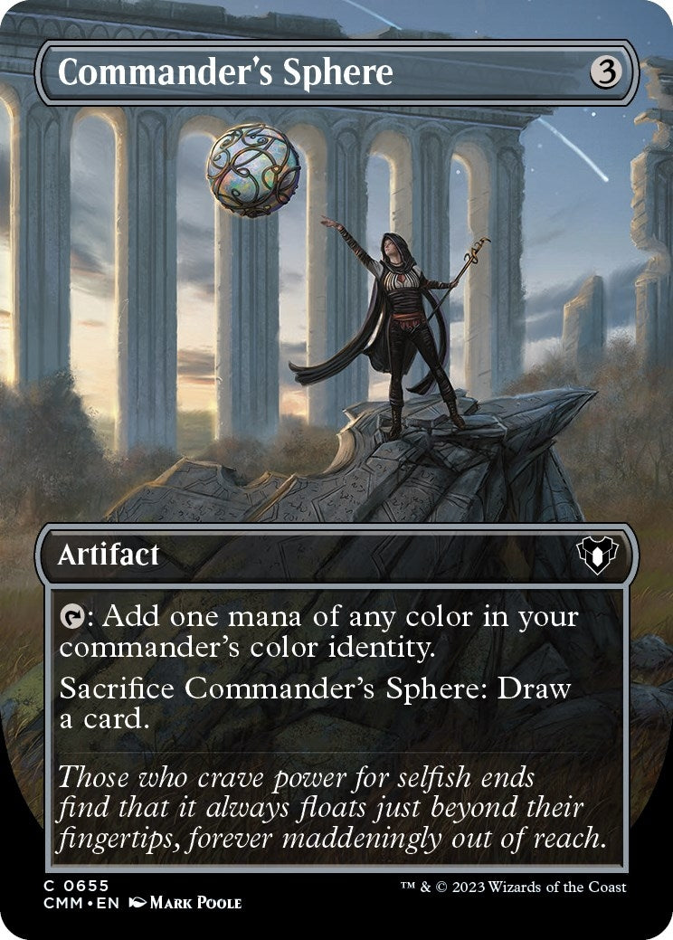 Commander's Sphere (Borderless) (655) (Commander Masters)