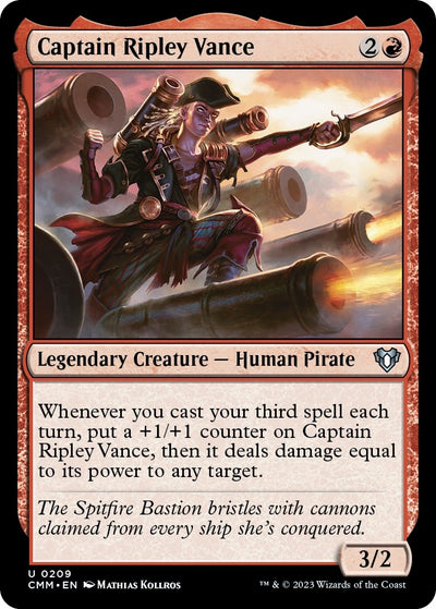 Captain Ripley Vance (209) (Commander Masters)