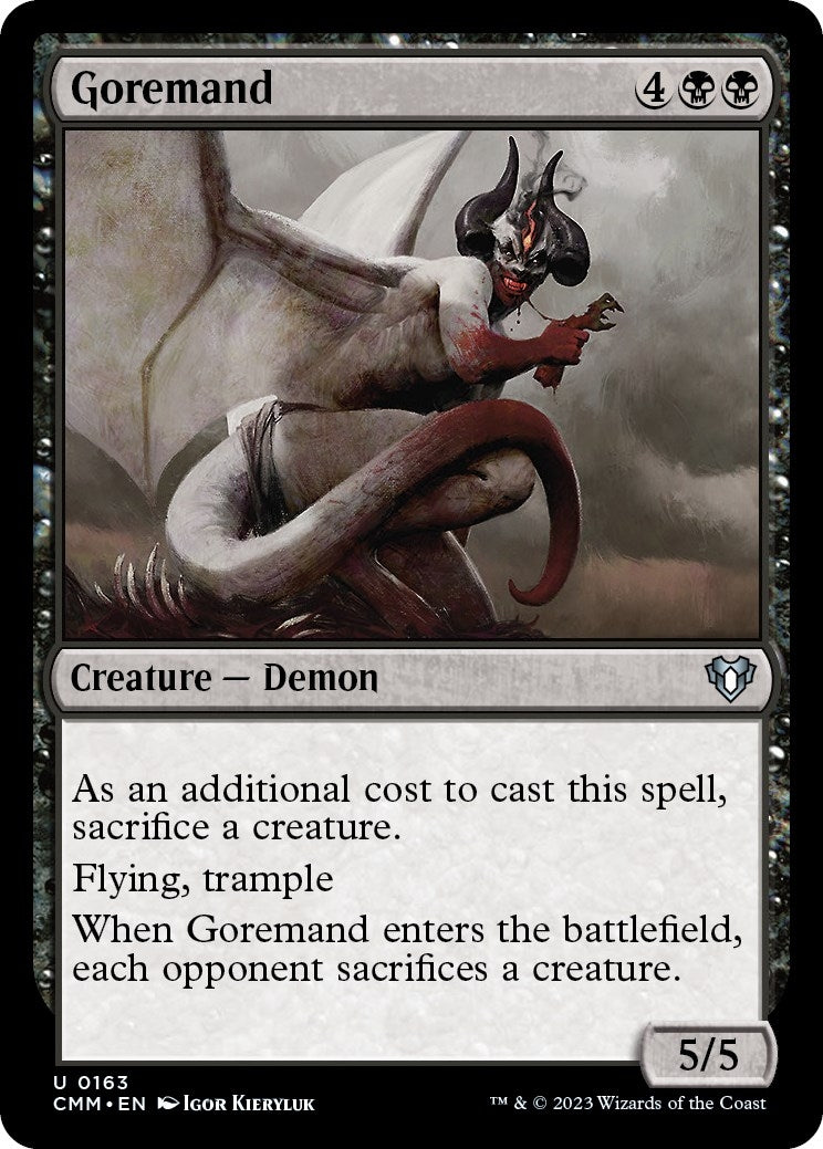 Goremand (163) (Commander Masters)