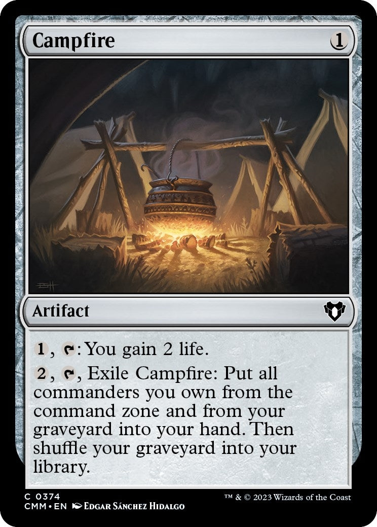 Campfire (374) (Commander Masters)