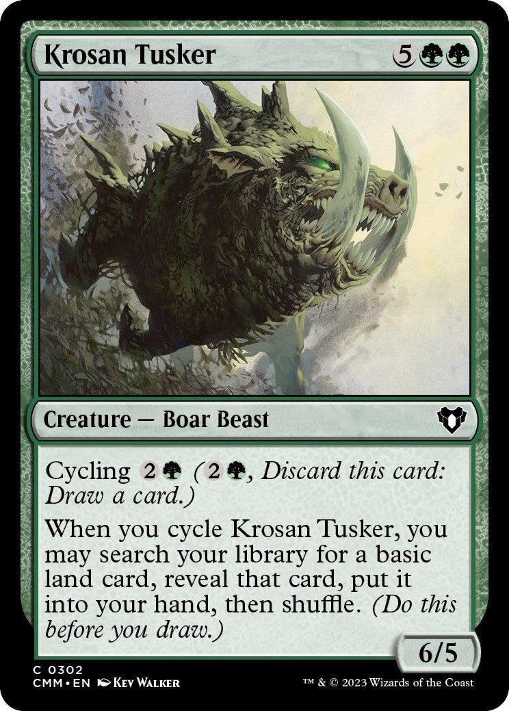 Krosan Tusker (302) (Commander Masters)