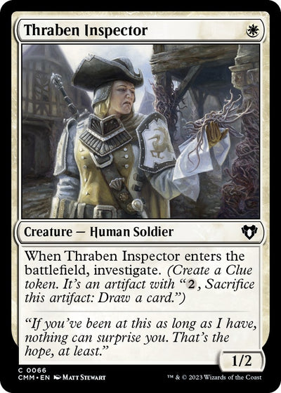 Thraben Inspector (66) (Commander Masters)