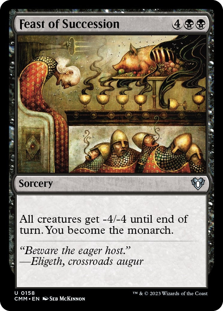Feast of Succession (158) (Commander Masters)