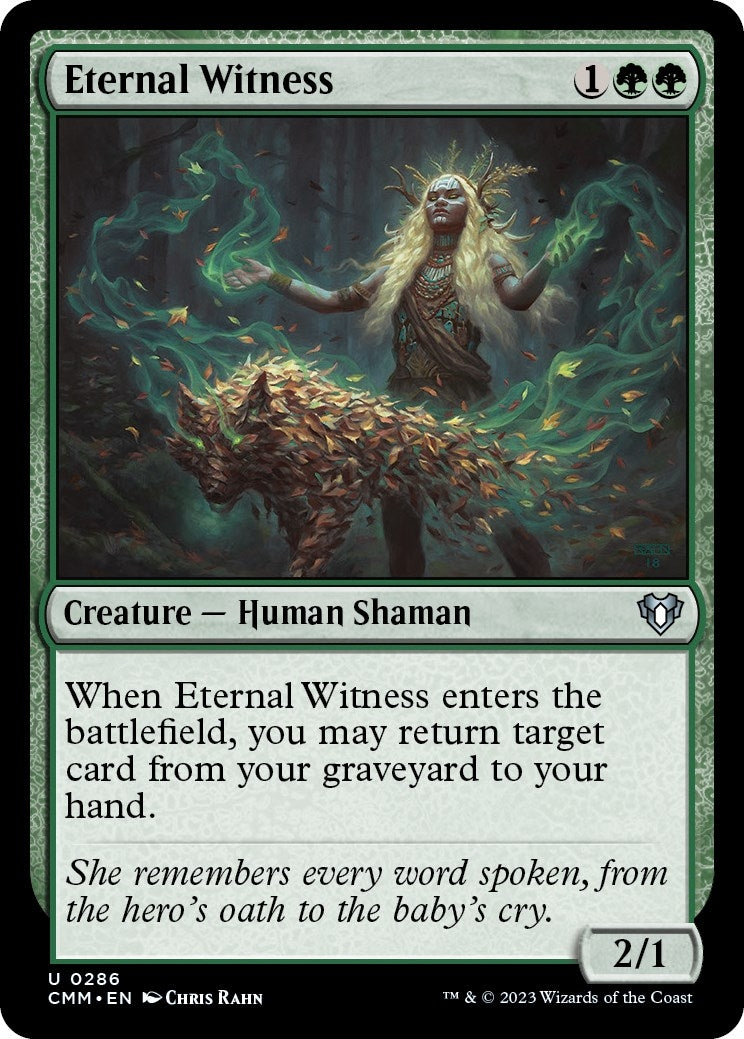 Eternal Witness (286) (Commander Masters)