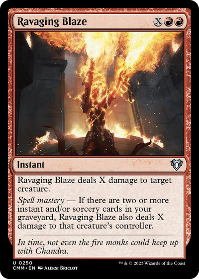 Ravaging Blaze (250) (Commander Masters)