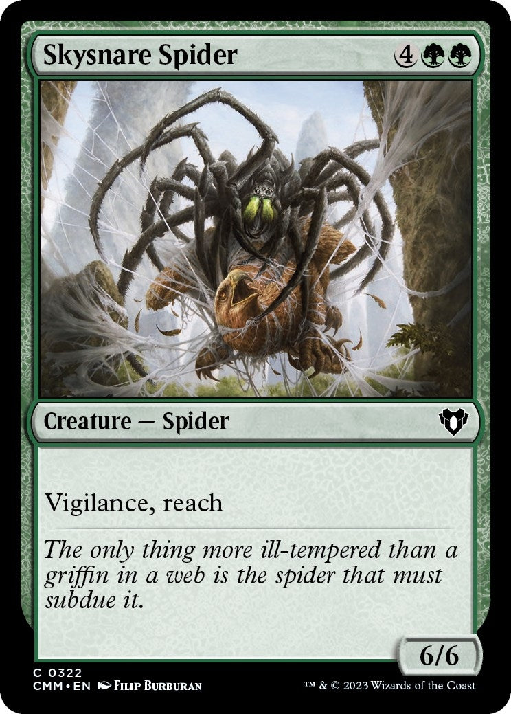 Skysnare Spider (322) (Commander Masters)