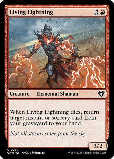Living Lightning (239) (Commander Masters)