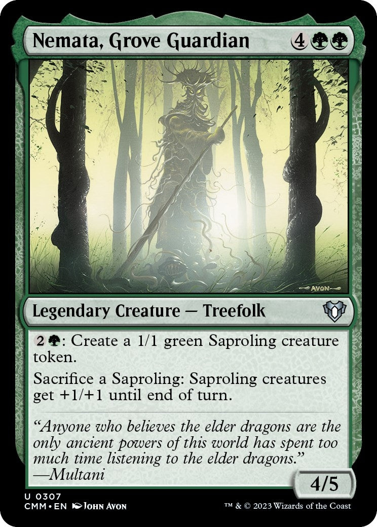 Nemata, Grove Guardian (307) (Commander Masters)