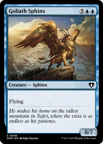 Goliath Sphinx (99) (Commander Masters)