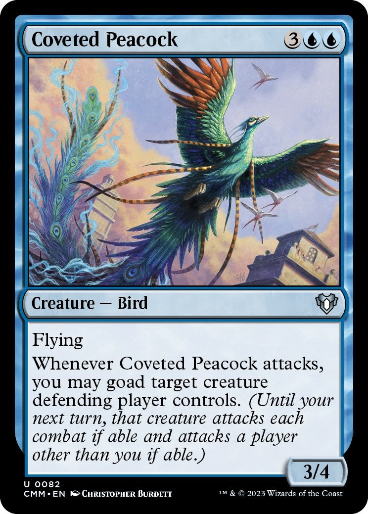 Image for Coveted Peacock (82) (Commander Masters) - Magic: The Gathering