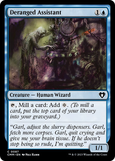 Deranged Assistant (87) (Commander Masters)