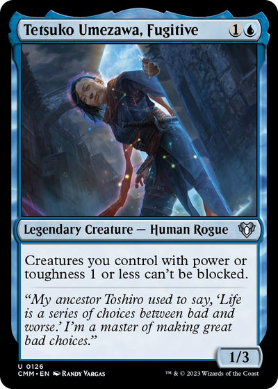 Tetsuko Umezawa, Fugitive (126) (Commander Masters)
