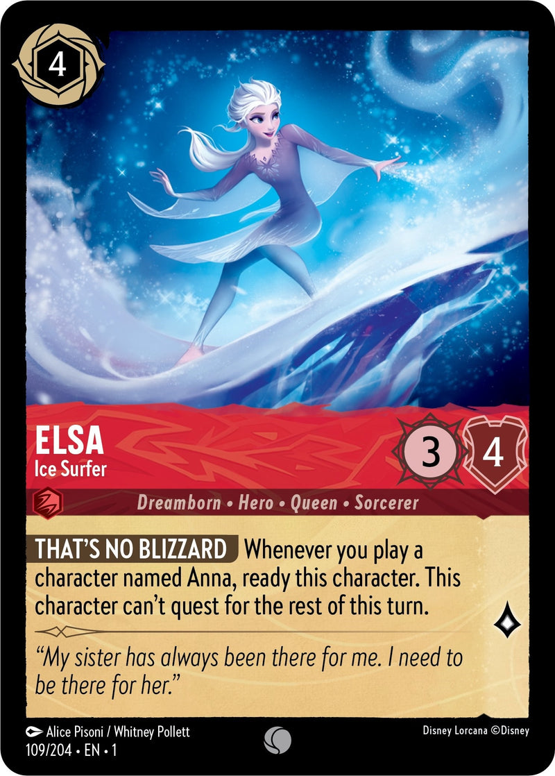 Elsa - Ice Surfer (109/204) (The First Chapter)