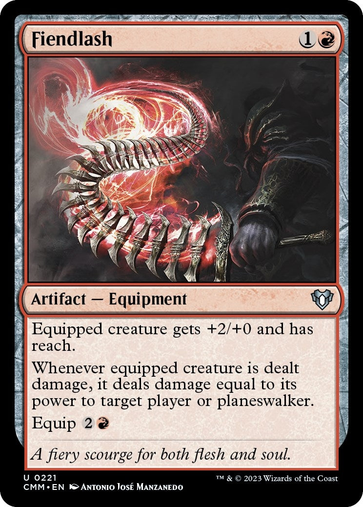 Image for Fiendlash (221) (Commander Masters) - Magic: The Gathering