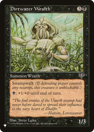 Dirtwater Wraith (The List Reprints)