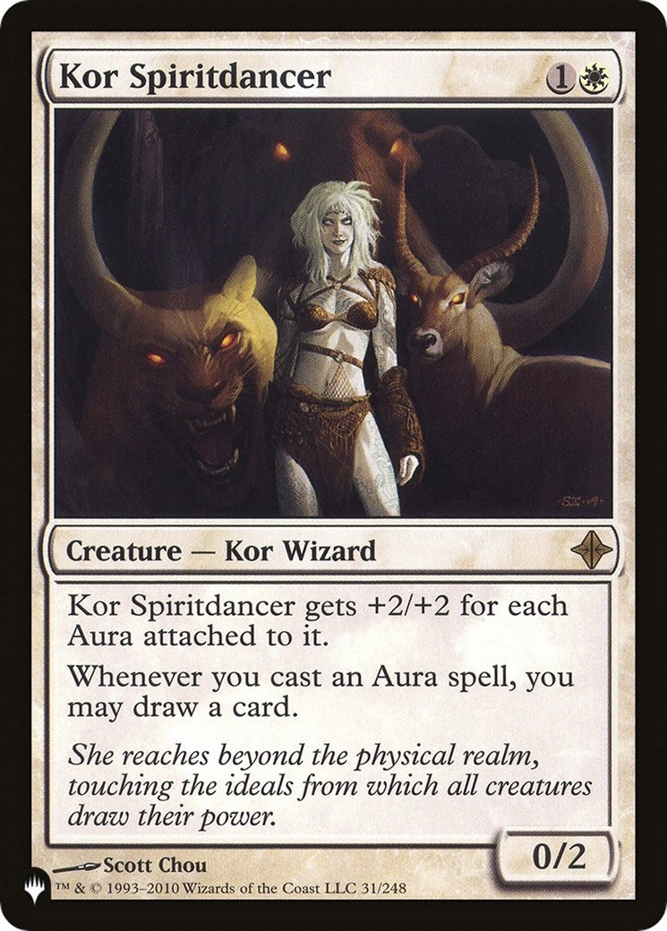 Kor Spiritdancer (31/248) (The List Reprints)