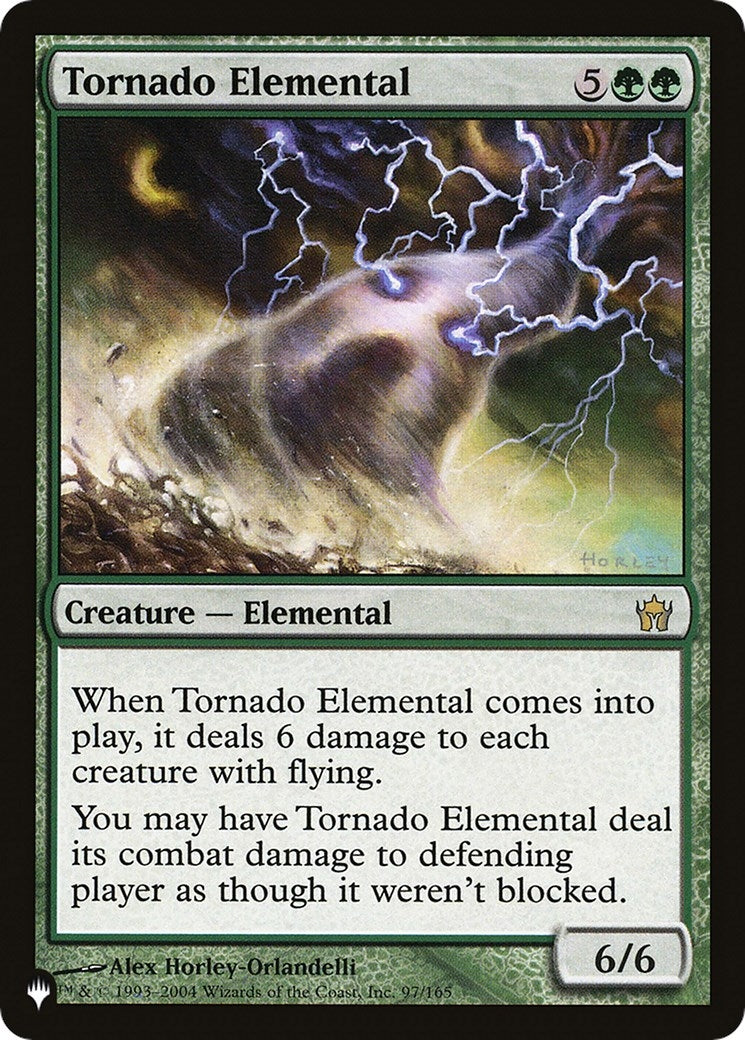 Image for Tornado Elemental (97/165) - Magic: The Gathering