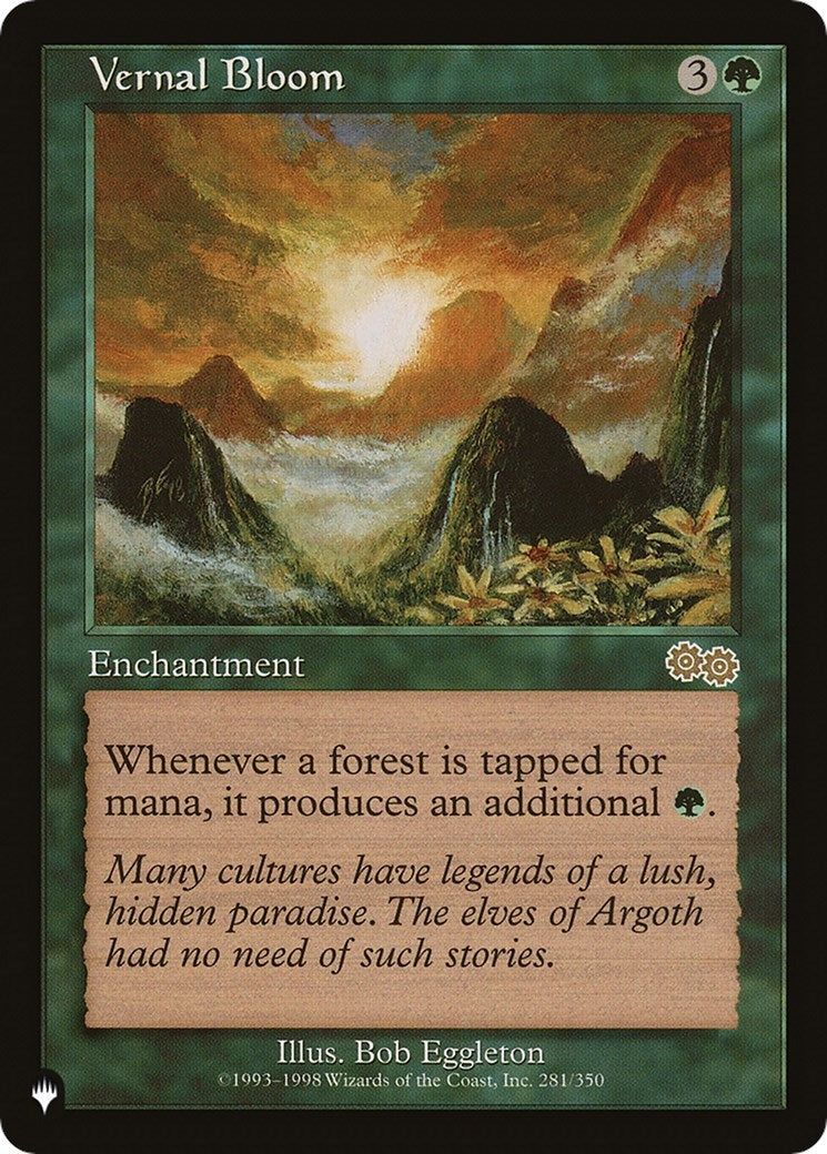 Image for Vernal Bloom (281/350) - Magic: The Gathering