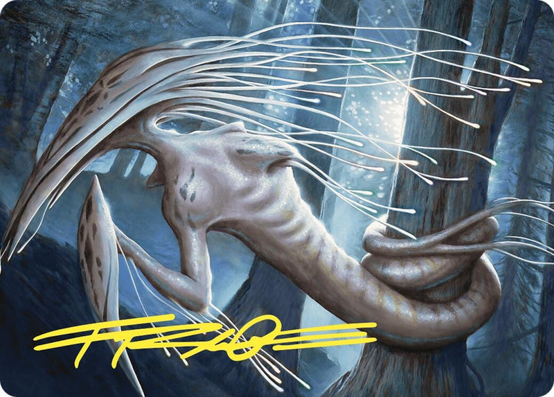 Manaweft Sliver Art Card (Gold-Stamped Signature) (81) (Art Series: Commander Masters)