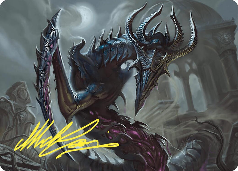 Crypt Sliver Art Card (Gold-Stamped Signature) (77) (Art Series: Commander Masters)