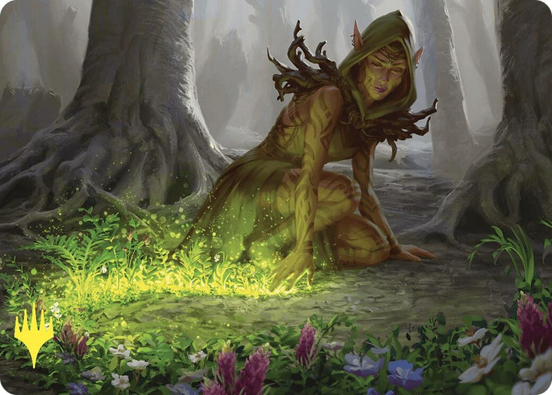 Skyshroud Claim Art Card (Gold-Stamped) (25) (Art Series: Commander Masters)