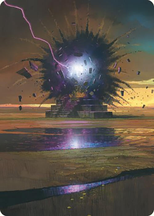 Return to Dust Art Card (34) (Art Series: Commander Masters)