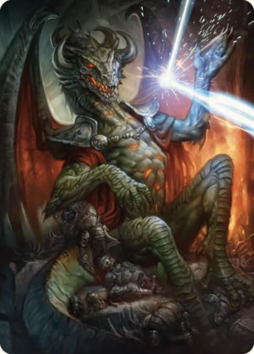 Deflecting Swat Art Card (66) (Art Series: Commander Masters)